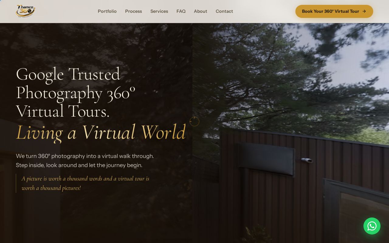 Preview of Thamco 360 Webite