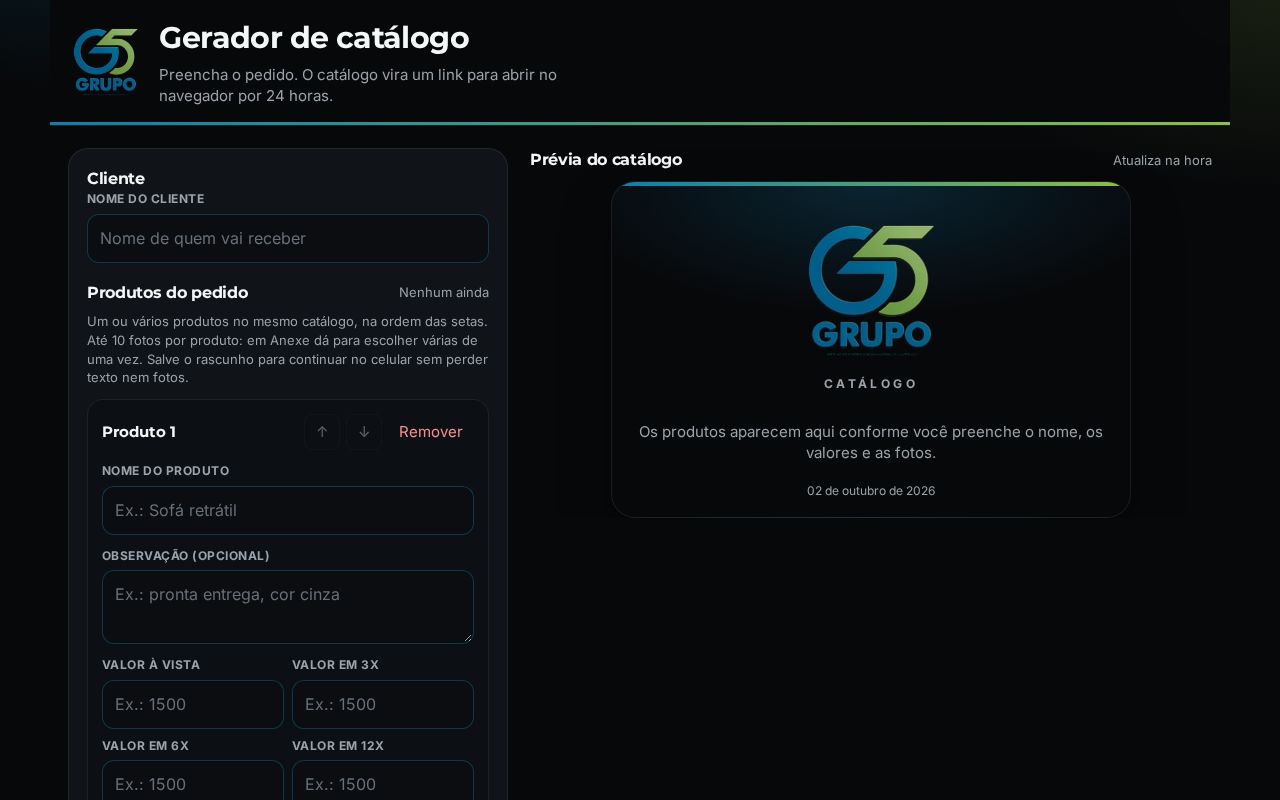 Preview of Catalogo G5
