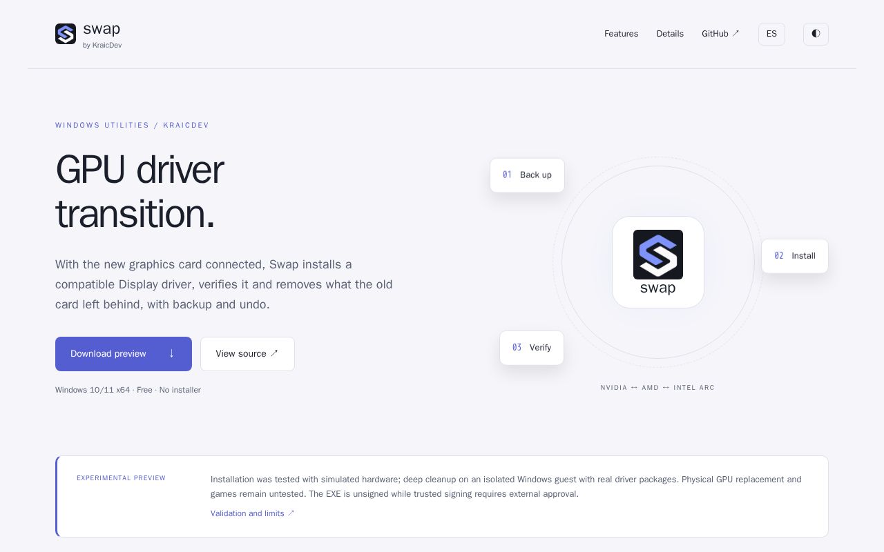 Preview of Swap