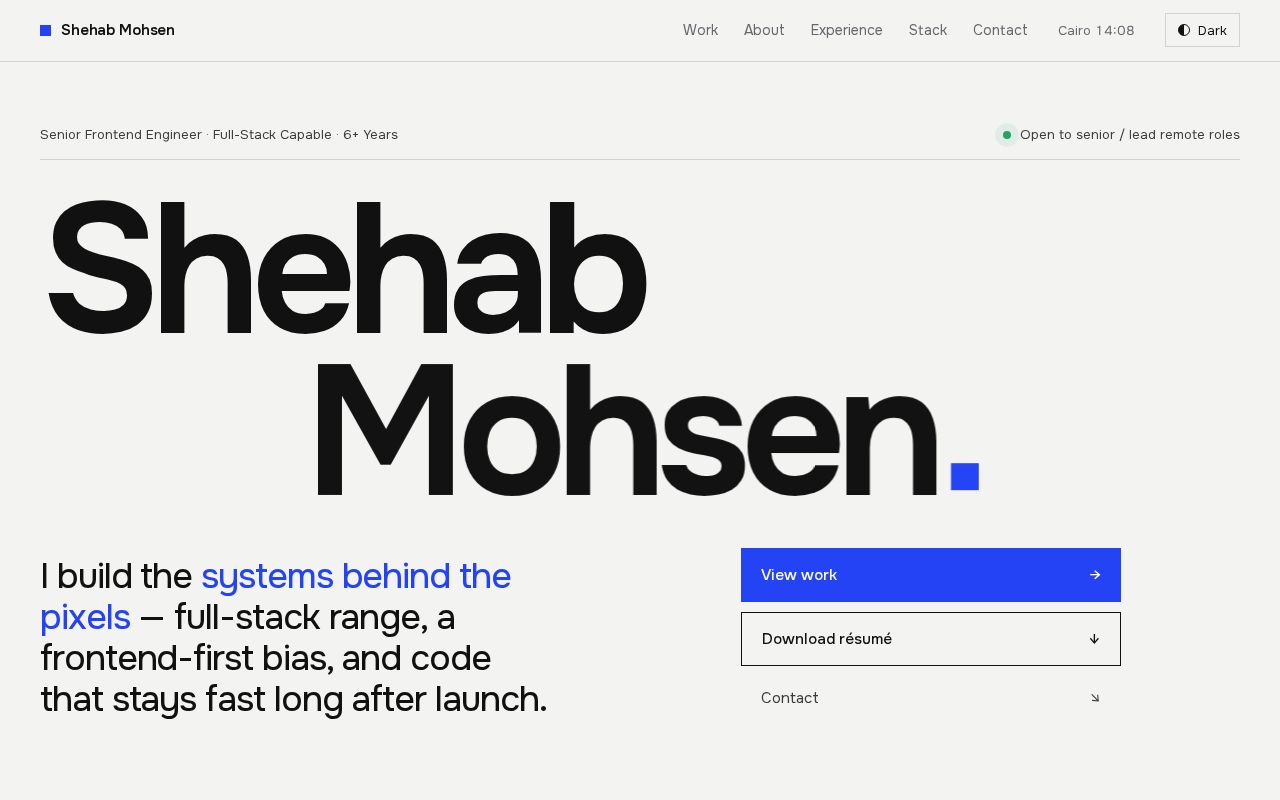 Preview of Shehab20089 Github Io