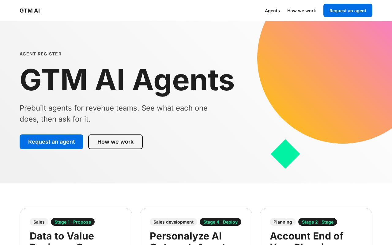 Preview of Gtm Ai Directory