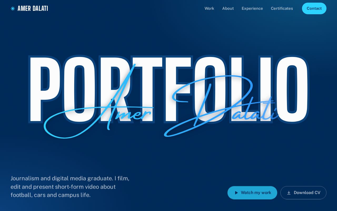 Preview of AmerDalati Github Io