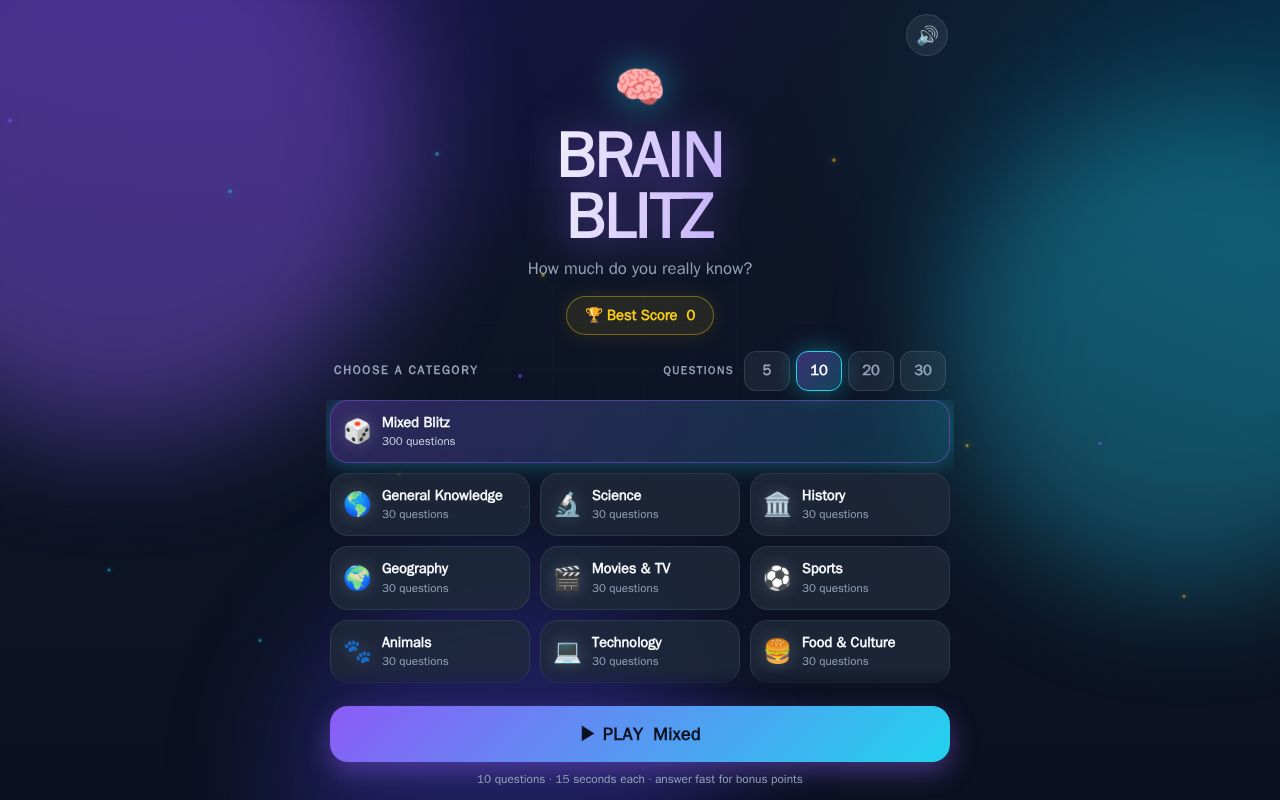 Preview of TriviaMania