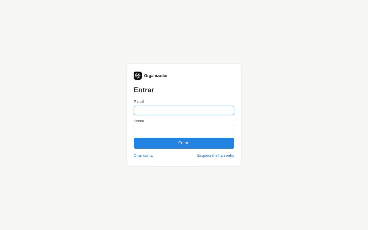 Preview of Organizador Pessoal