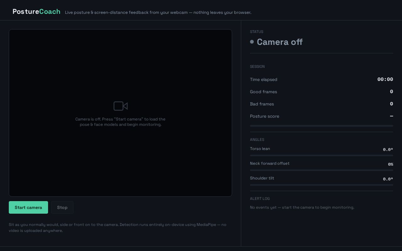 Preview of PostureCoach