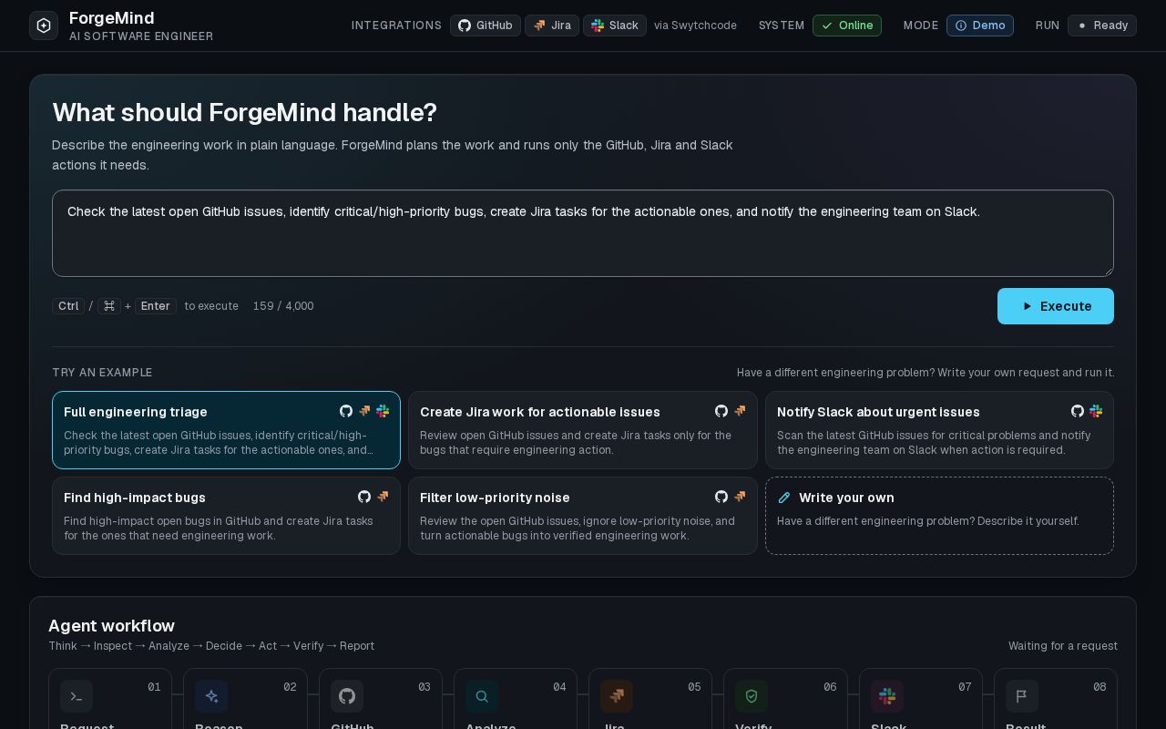 Preview of ForgeMind