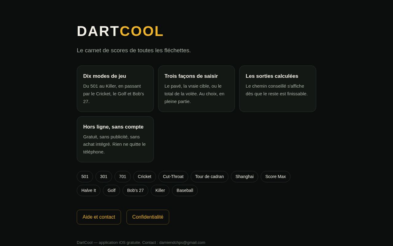 Preview of DartCool