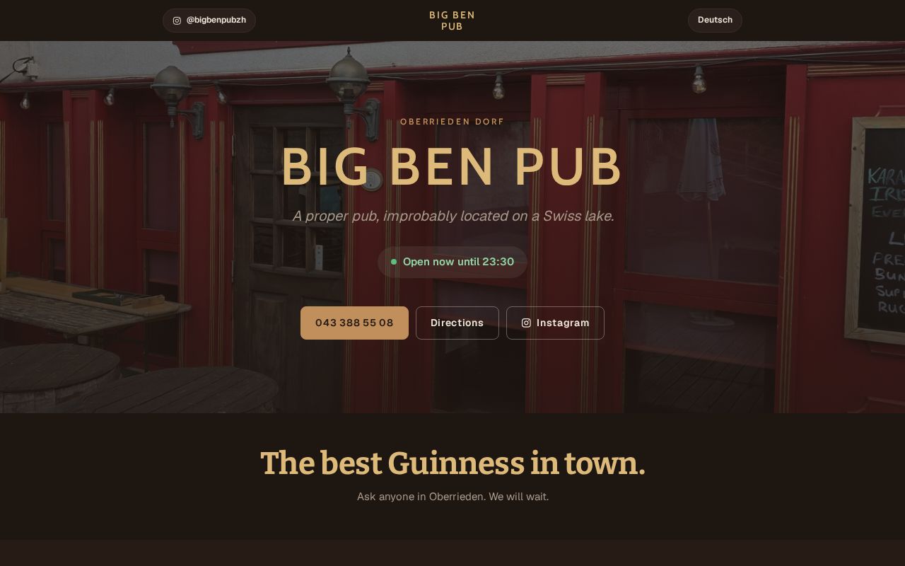 Preview of Big Ben Pub Oberrieden