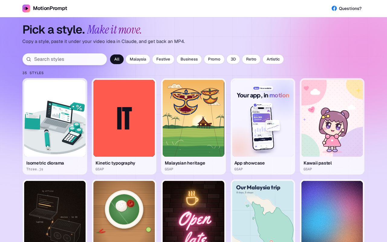 Preview of Motionprompt