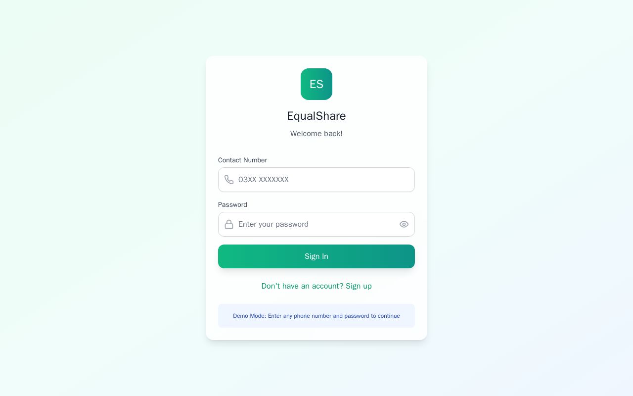 Preview of EqualShare
