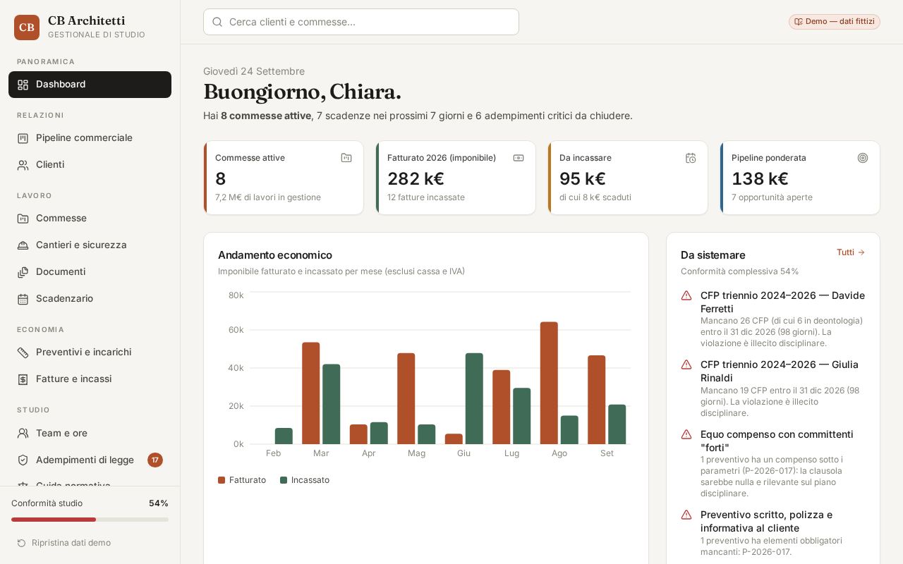 Preview of Cb Architetti Crm