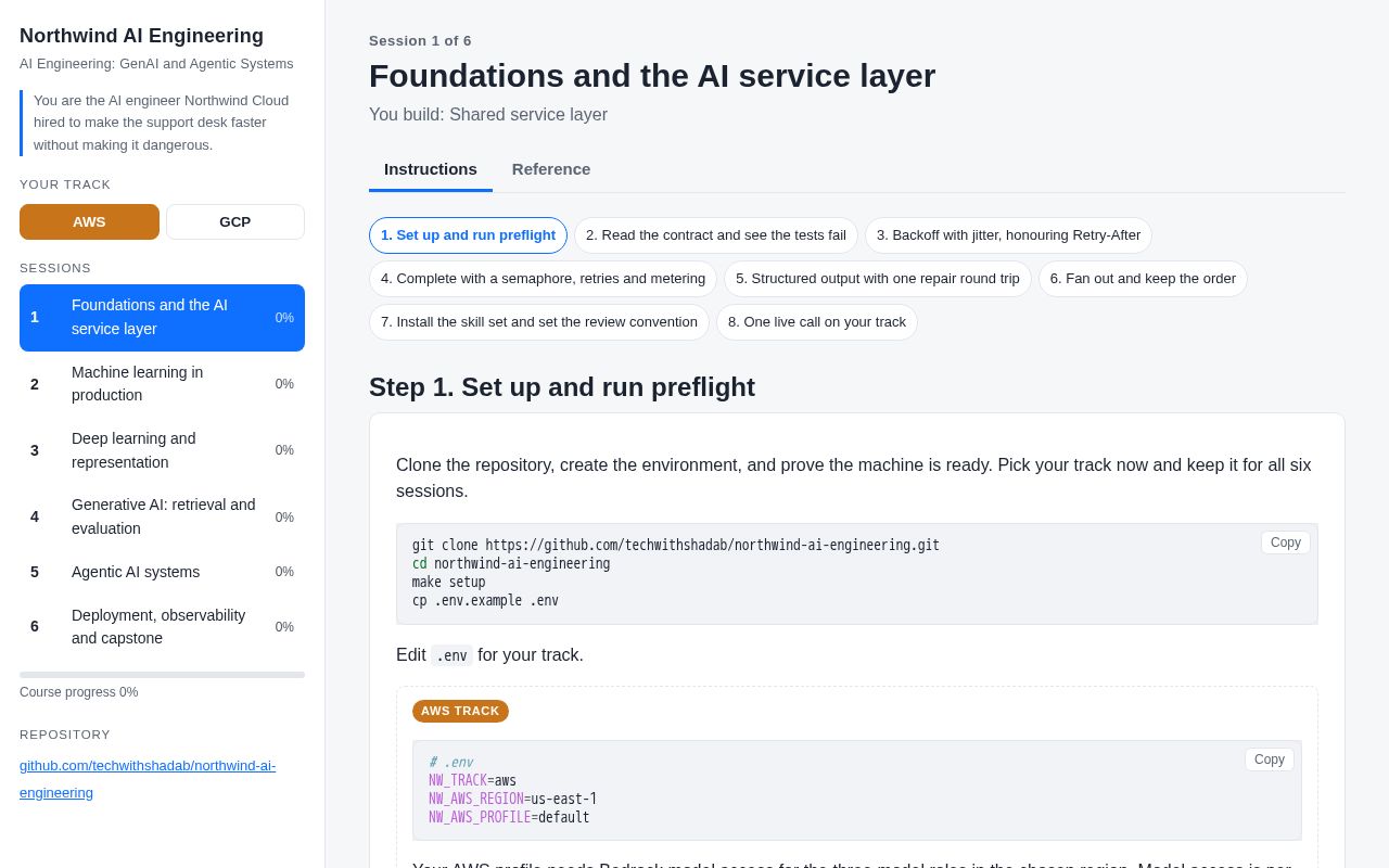 Preview of Northwind Ai Engineering