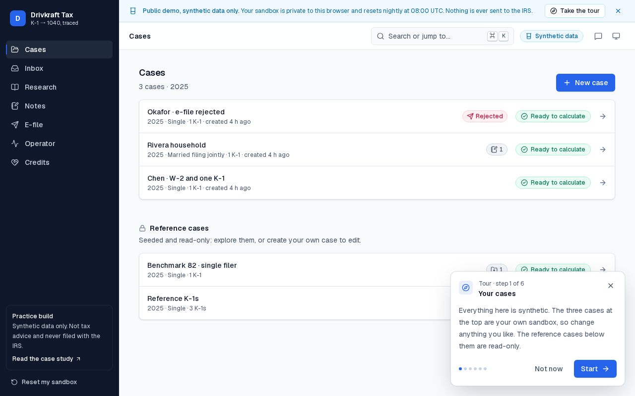 Preview of Drivkraft Tax