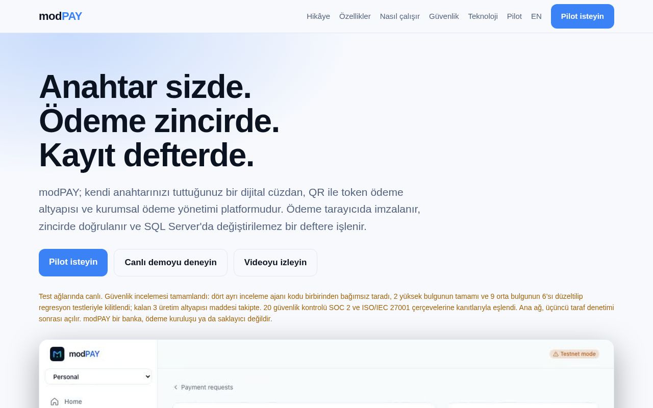 Preview of ModPAY