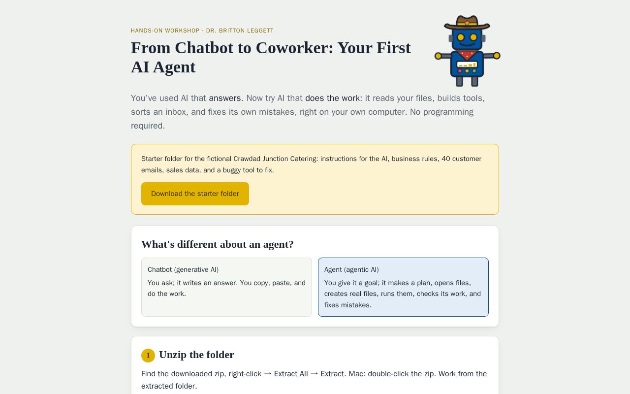Preview of From Chatbot to Coworker