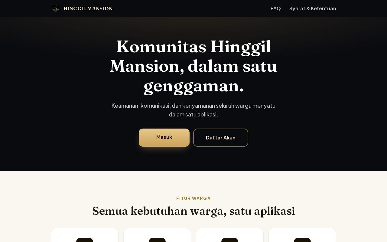 Preview of Warga Hinggil Mansion