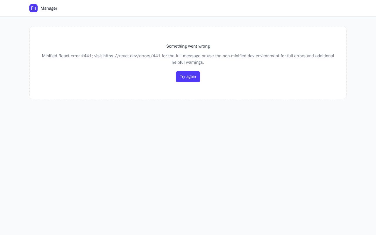 Preview of Manager