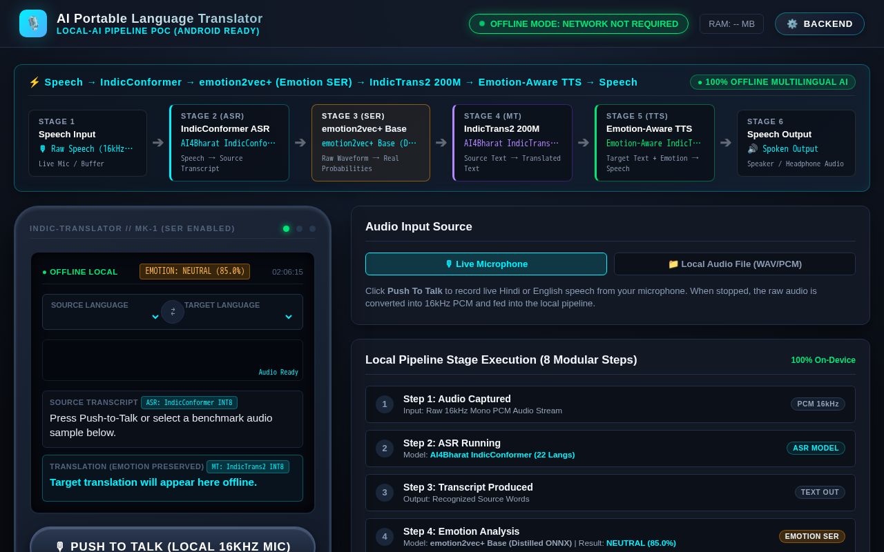 Preview of Ai Translator Ui