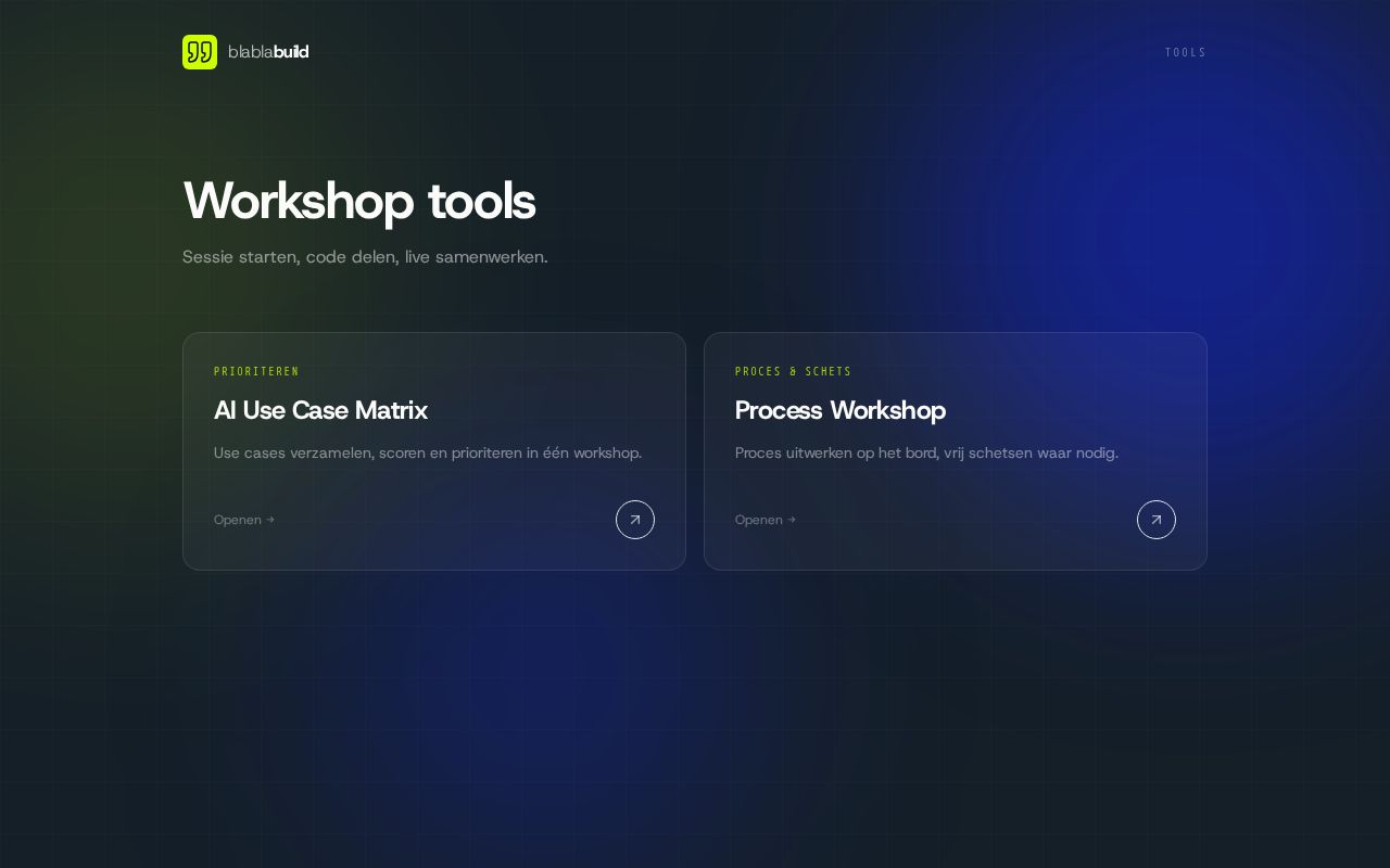 Preview of Tools