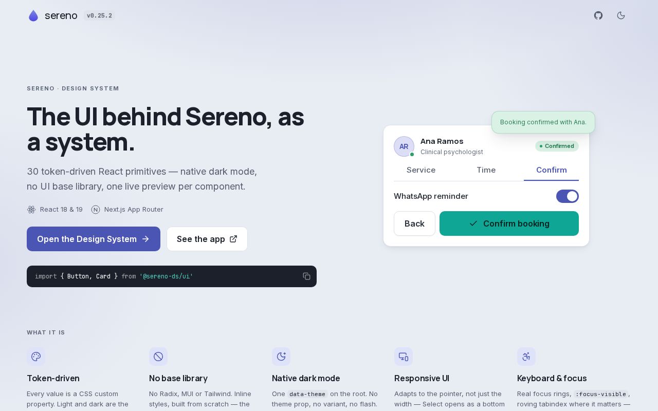 Preview of Sereno Ds