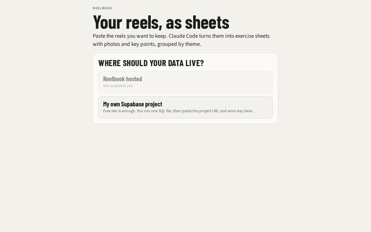 Preview of Reelbook