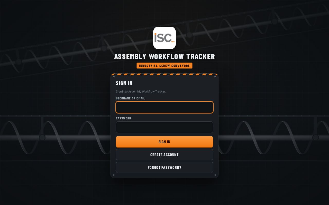 Preview of Assembly Workflow App