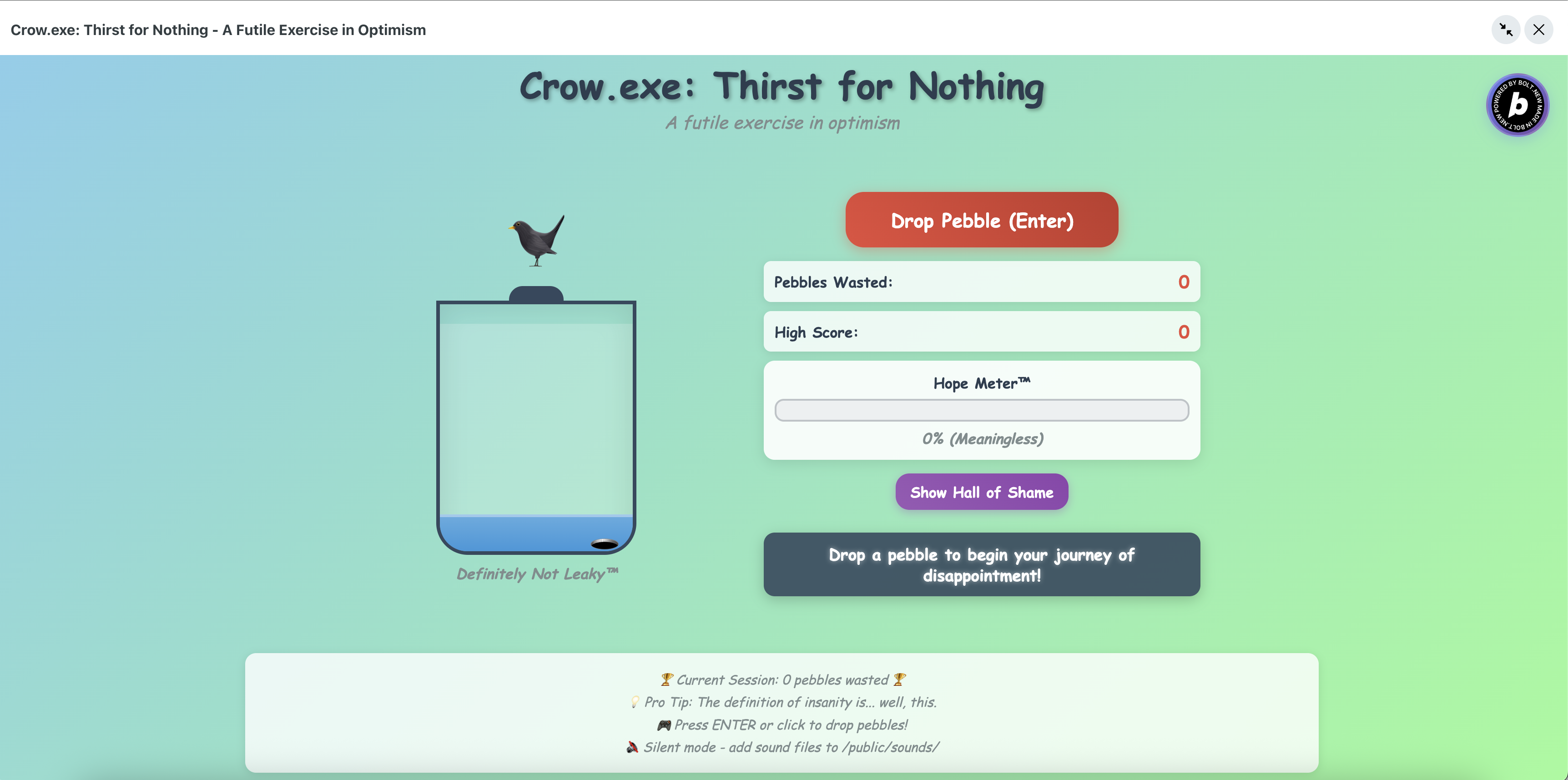Preview of Confused Crow