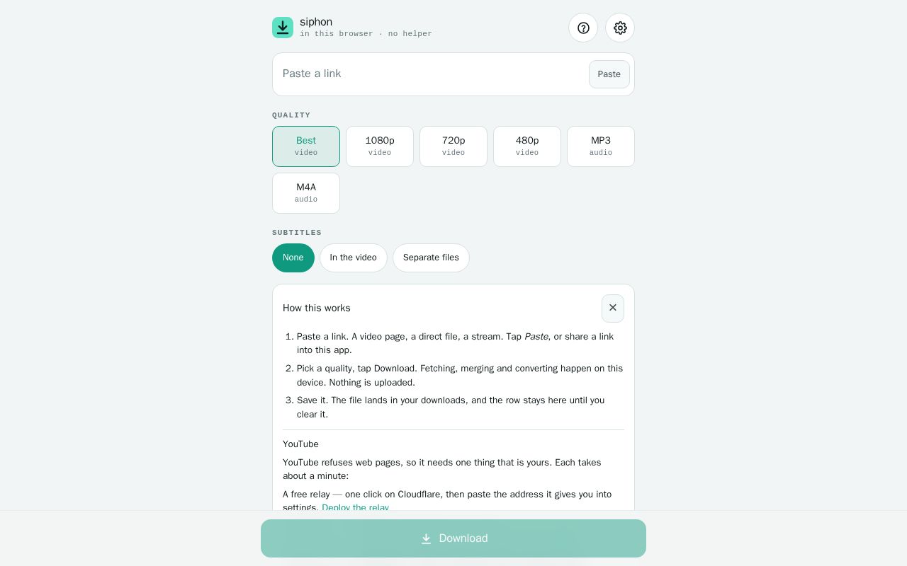 Preview of Siphon