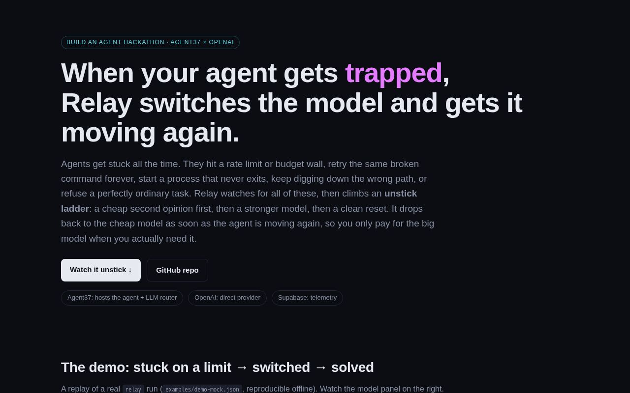 Preview of Model Relay
