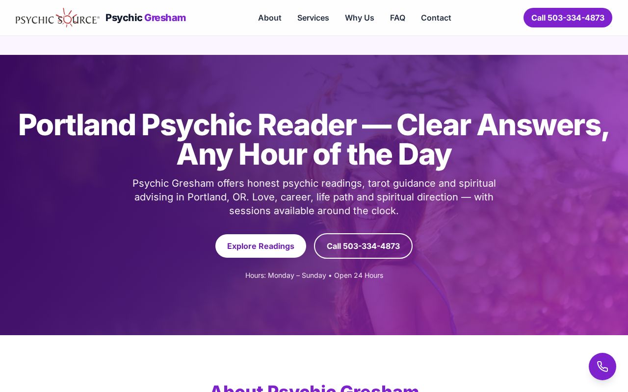 Preview of Psychicgresham Psychicreadingandtarotinportland