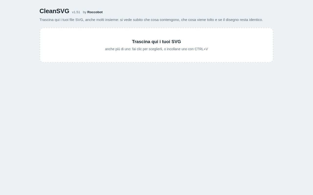 Preview of CleanSVG