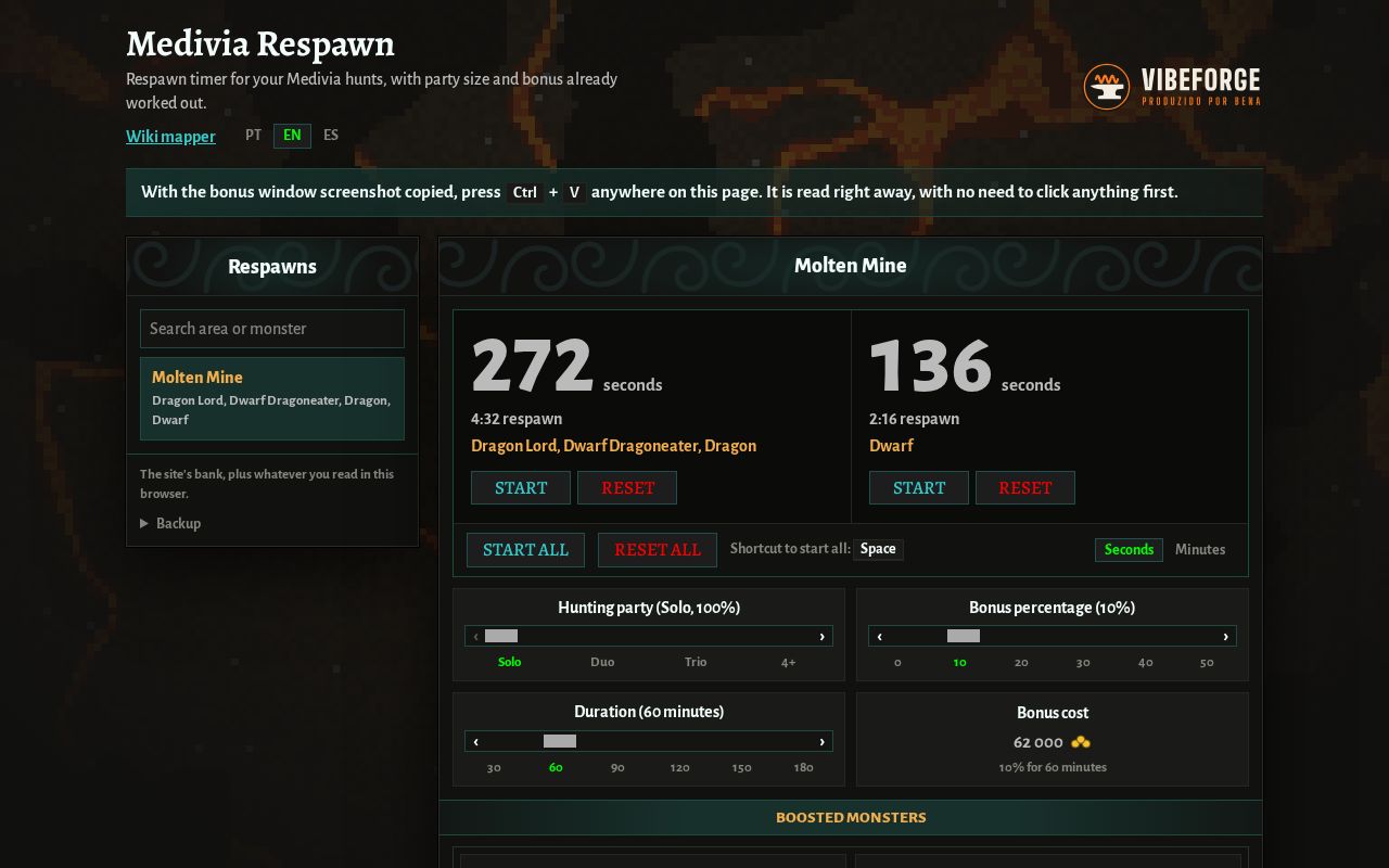 Preview of Medivia Respawn