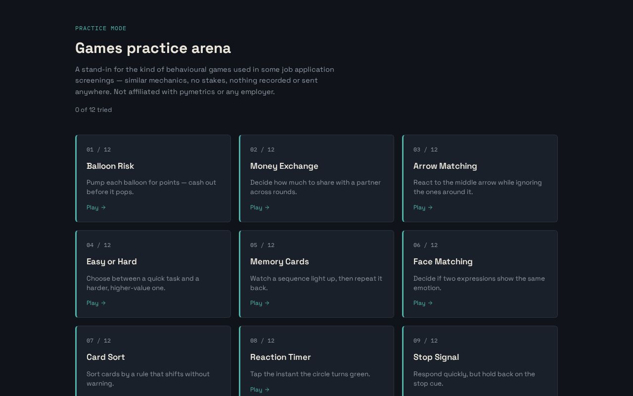 Preview of Pymetrics