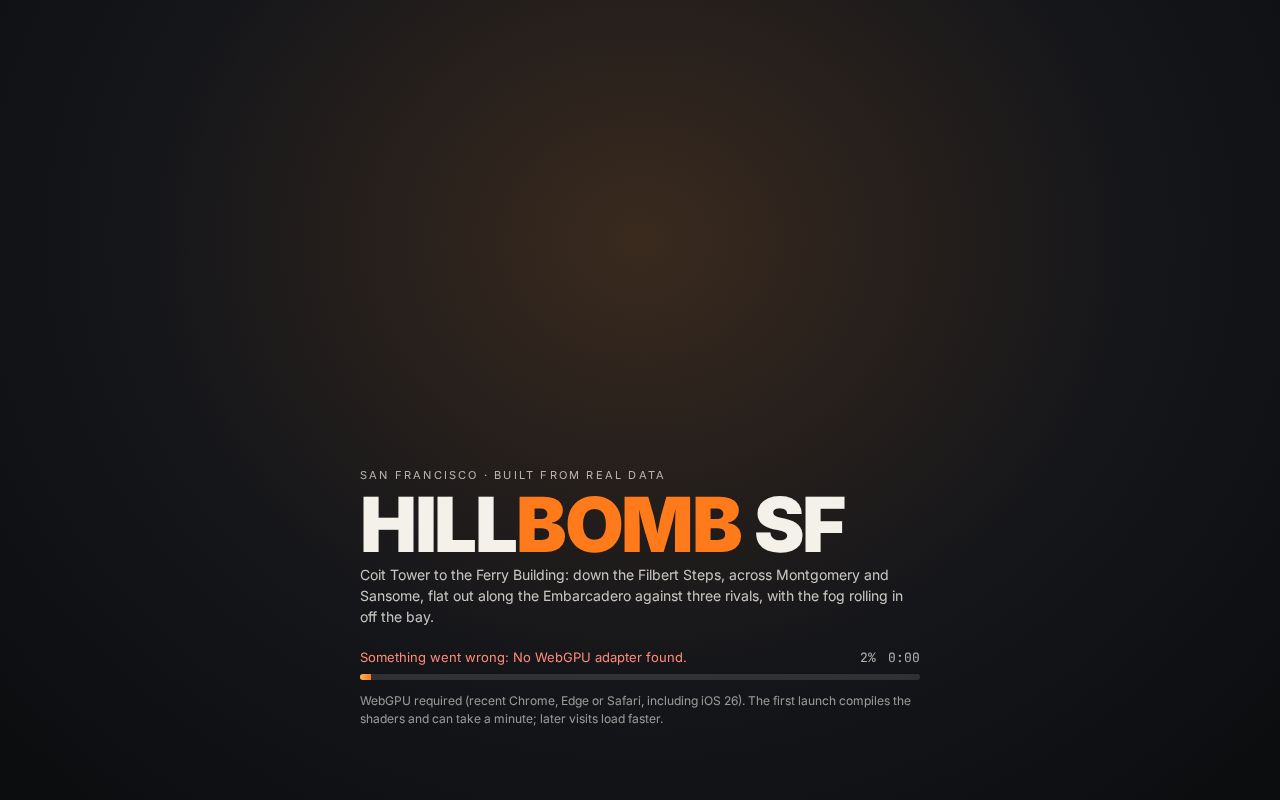 Preview of Hillbomb Sf