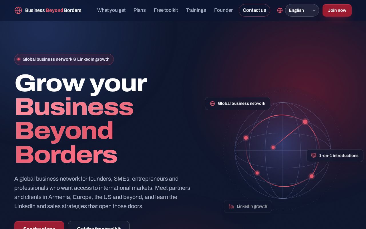 Preview of Business Beyond Borders: LinkedIn & business growth community