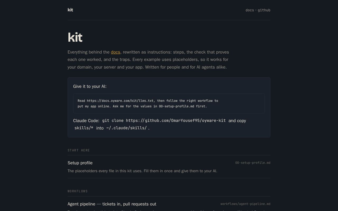 Preview of Oyware Kit