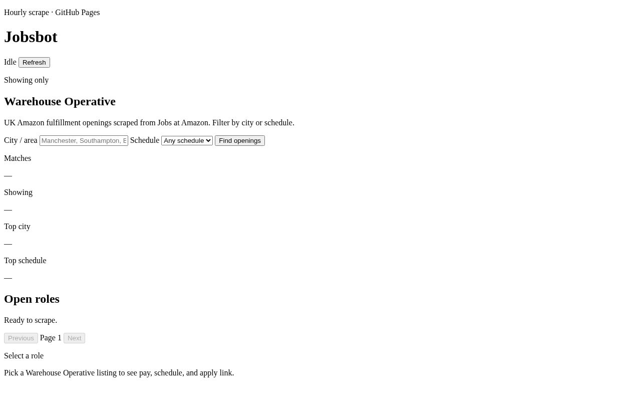 Preview of Jobsbot