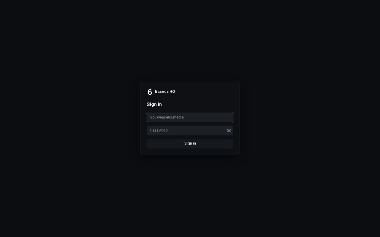 Preview of EaseusHQ