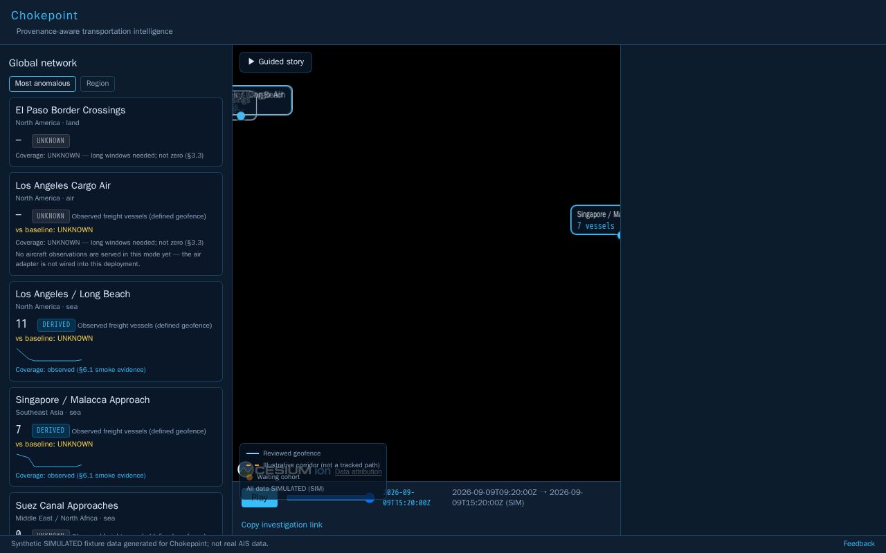 Preview of Chokepoint App