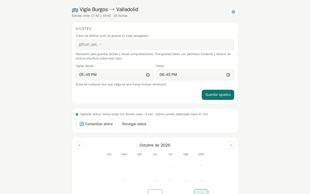 Preview of Vigía Bus 18:00