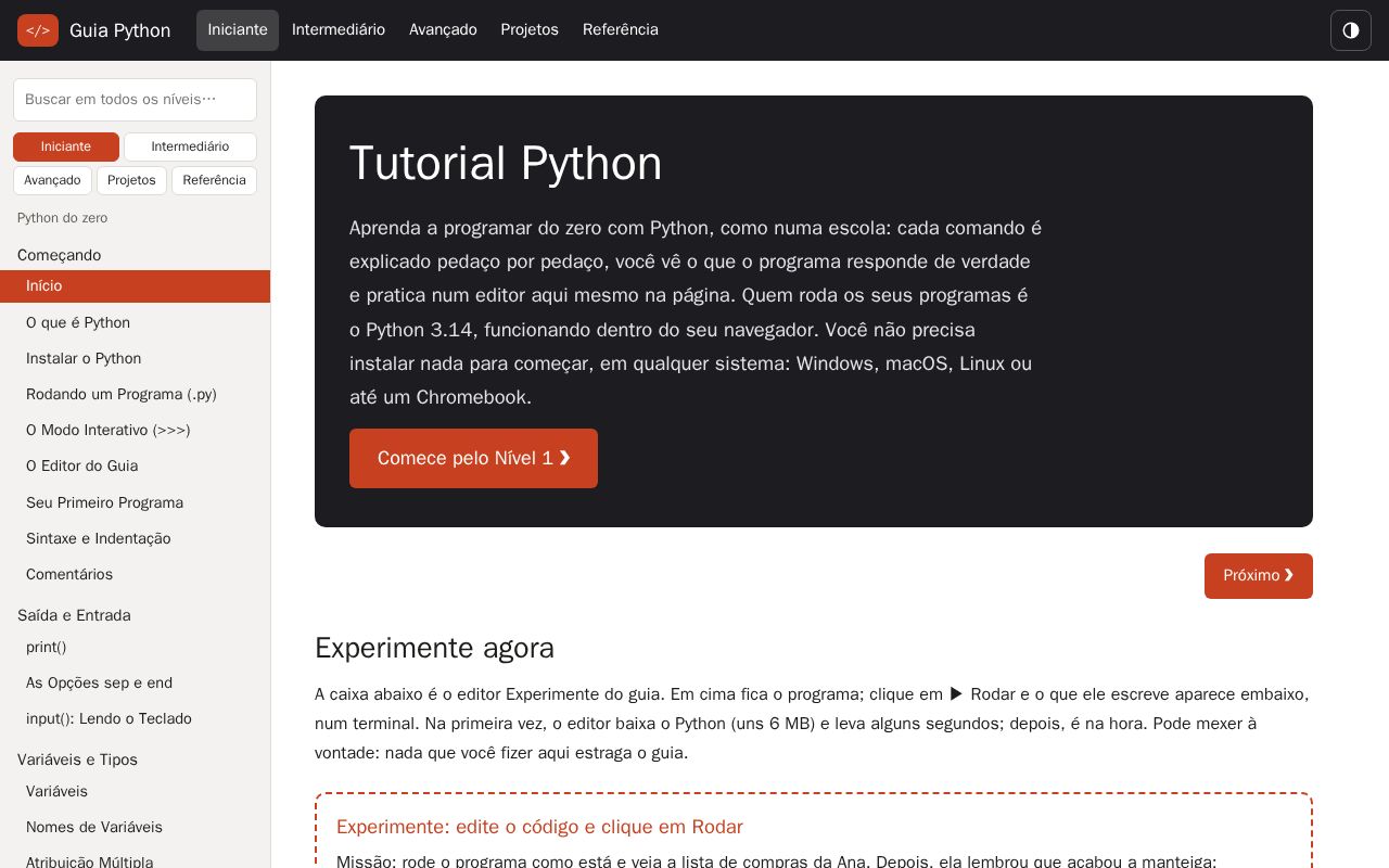 Preview of Guia Python