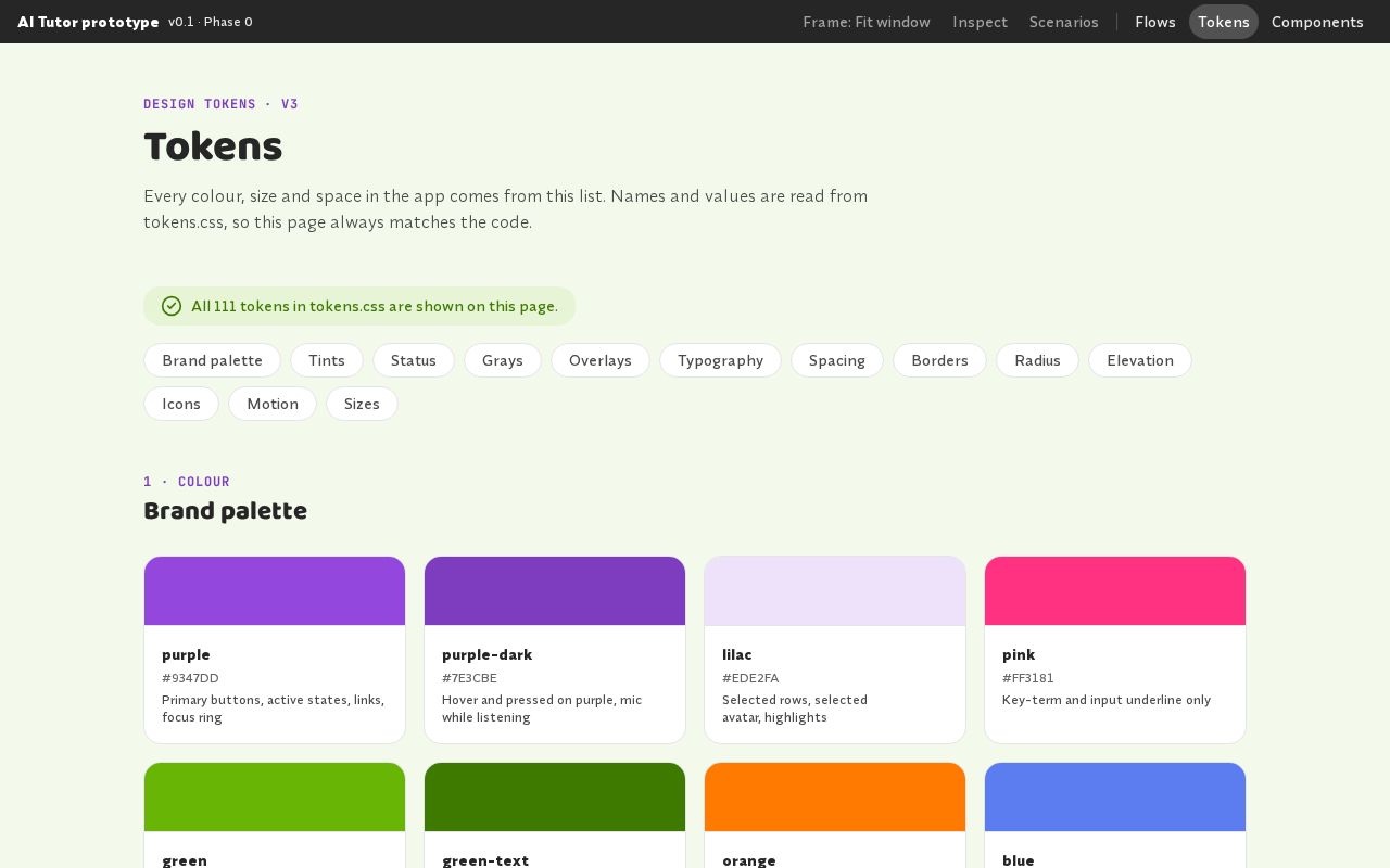 Preview of Ai Tutor Prototype