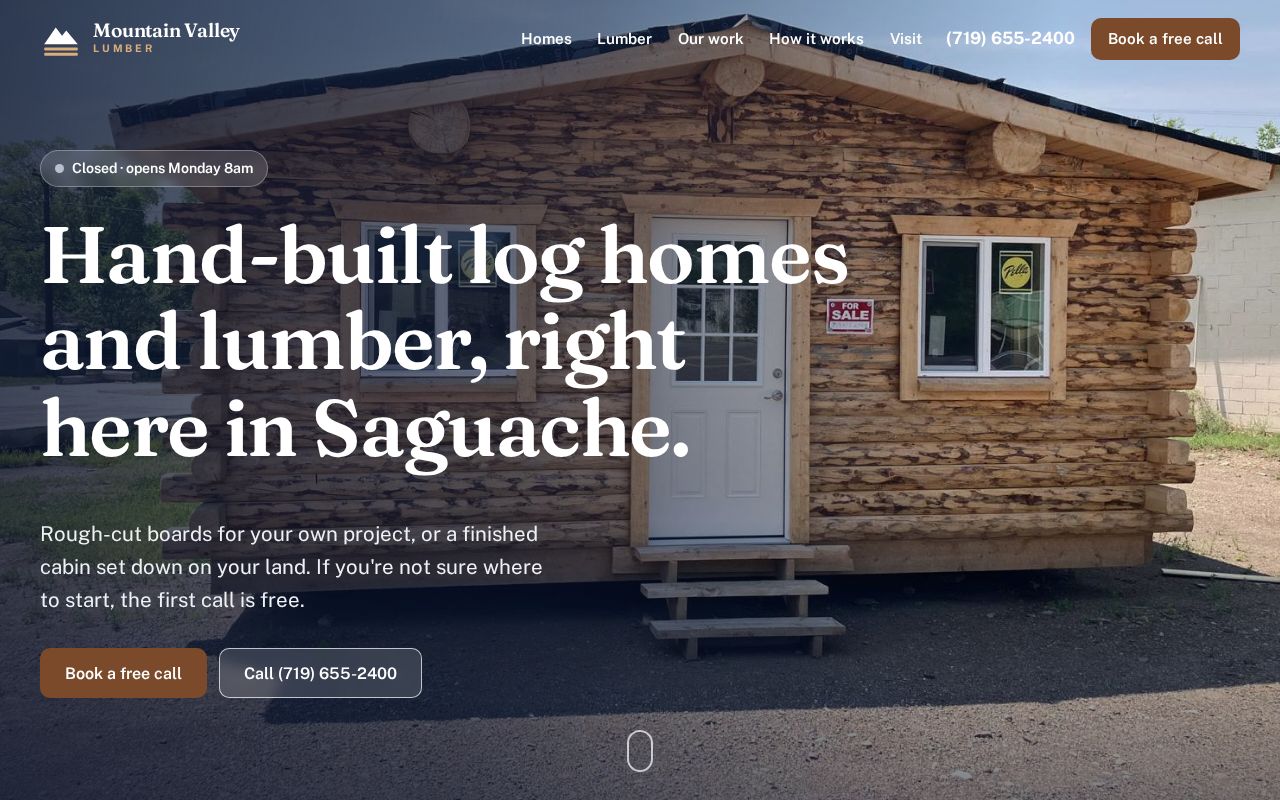 Preview of Mountain Valley Lumber Saguache