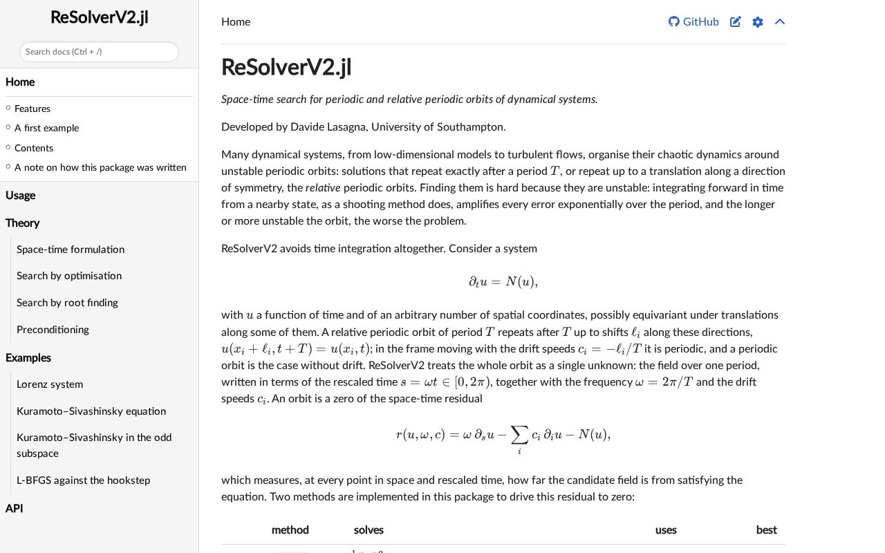 Preview of ReSolver Jl