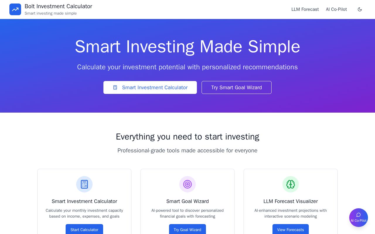 Preview of IntelInvest