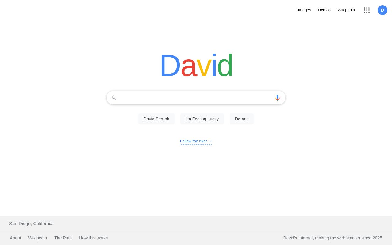 Preview of David Internet