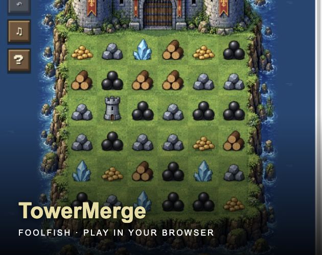Preview of TowerMerge by FoolFish