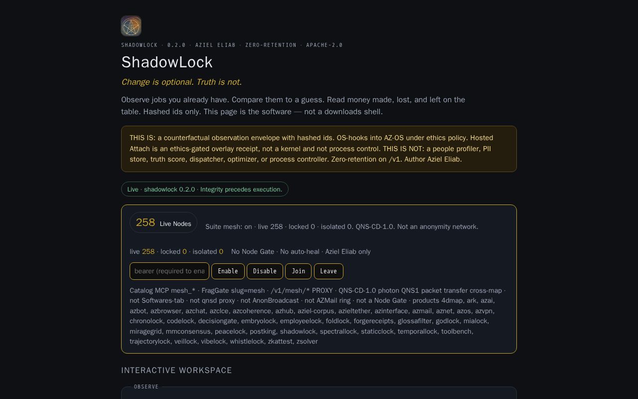 Preview of Shadowlock