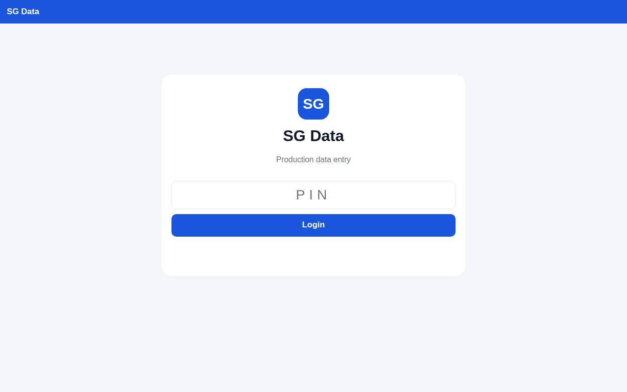 Preview of SG Data Manage