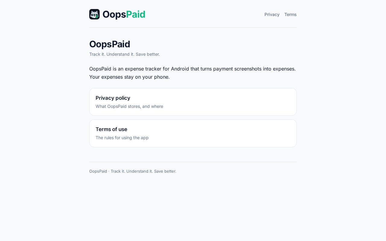 Preview of Oopspaid Legal